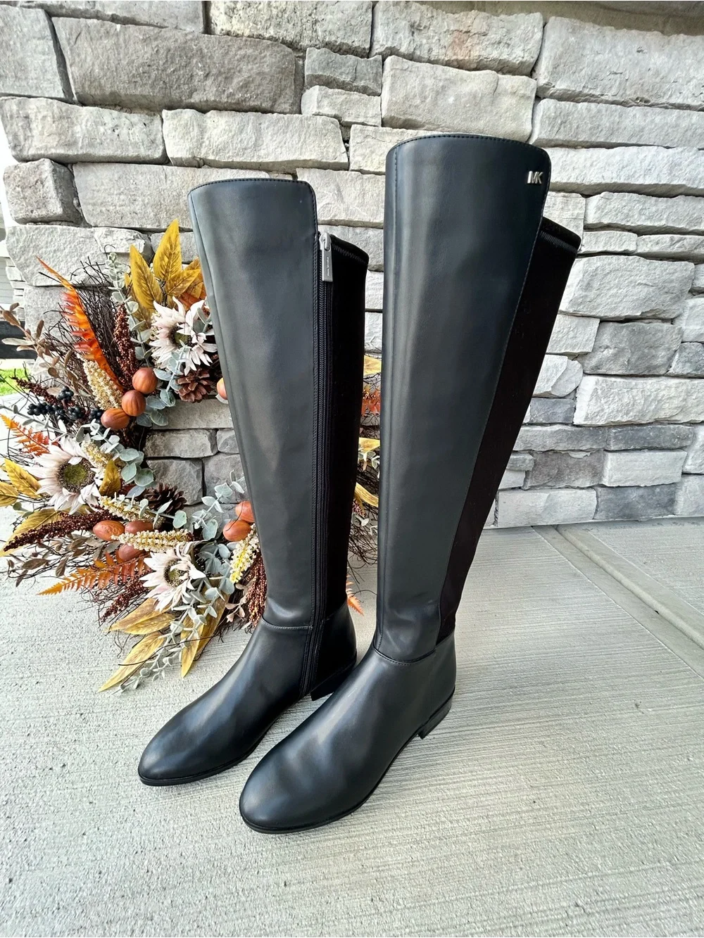 Michael Kors Black Over-the-Knee Stretch Panel Boots. Brand New! GREAT FOR FALL!